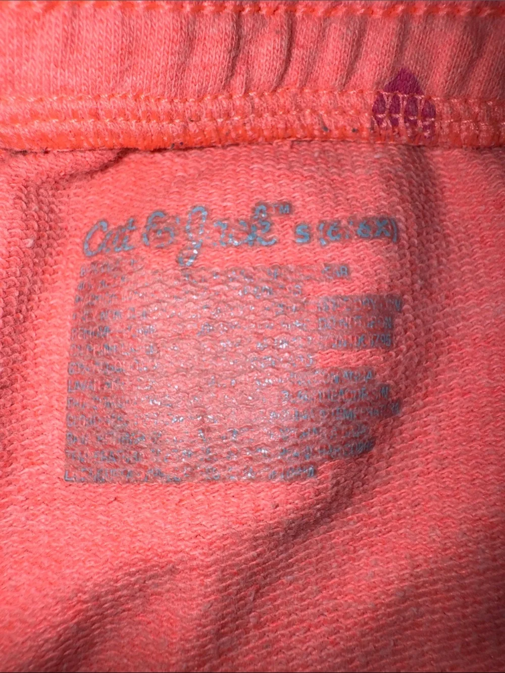 Cat & Jack Coral Heart-Print Knit Shorts